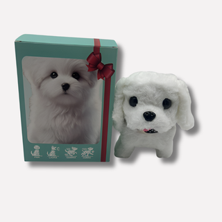 Hyper-Realistic Plush Puppy