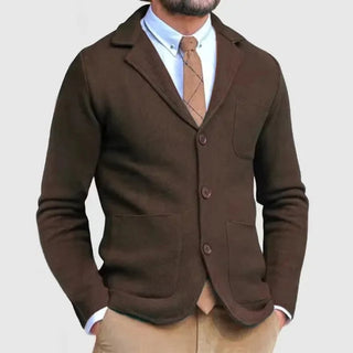 Men’s Knitted Blazer – Refined Style