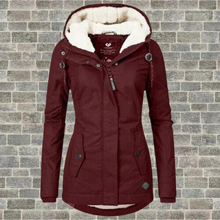 Women’s Hooded Winter Coat – Practical Cold-Weather Layer