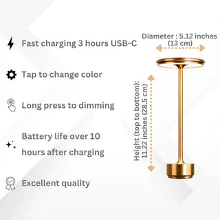 Simple Charging Wireless Table Lamp