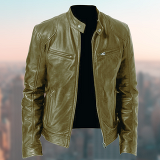 Men’s Leather Jacket  Timeless Style for Every Occasion