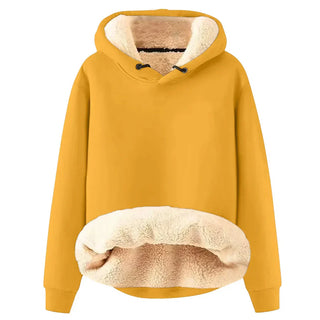 Soft & Warm Women's Hoodie with Cozy Fleece Lining