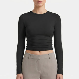 Long Sleeve Crop Top
