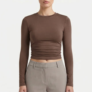 Long Sleeve Crop Top