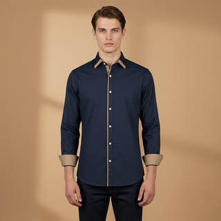 Elegant Men’s Autumn Shirt for Everyday Wear