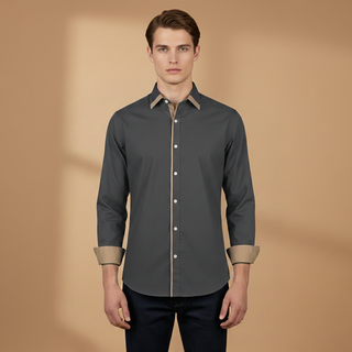 Elegant Men’s Autumn Shirt for Everyday Wear