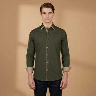 Elegant Men’s Autumn Shirt for Everyday Wear