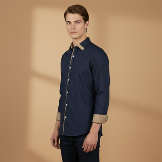 Elegant Men’s Autumn Shirt for Everyday Wear