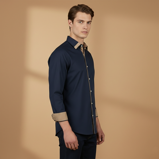 Elegant Men’s Autumn Shirt for Everyday Wear