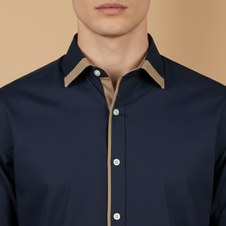 Elegant Men’s Autumn Shirt for Everyday Wear