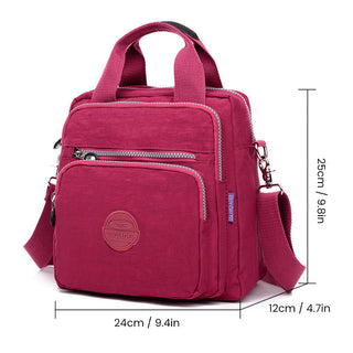 Water-resistant Multifunctional Crossbody Bag Versatile Elegance for Everyday Use