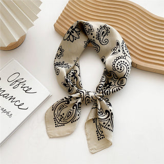Women's Satin Printed Scarf