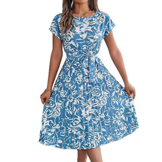 Women’s A‑Line Dress with Bow Detail