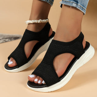 Ortho Cushioned Knit Upper Sport Sandals