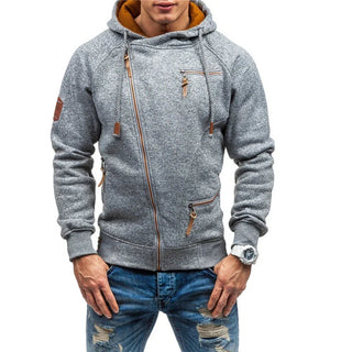 Casual Fleece Hoodie with Pockets for Men