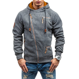 Casual Fleece Hoodie with Pockets for Men