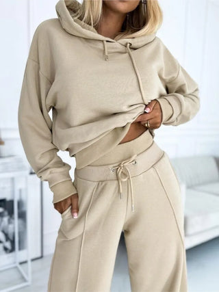 Stylish Two-Piece Jogging Lounge Set for Women