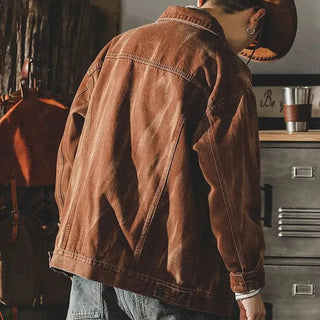 Denim Men's Jacket Classic Style Meets Modern Comfort