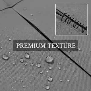 Modern Outdoor Sun Shade Parasol with Easy Crank Opening System