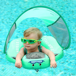 Baby Toddler Swim Ring with Sunshade