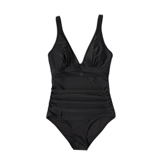 Elegant One-Piece Swimsuit with Flattering Fit