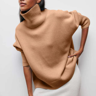 Women’s Roll-Neck Sweater – Winter Staple