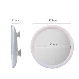 VisiLuxe 10x magnifying makeup mirror with LED