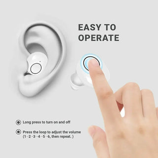 Compact rechargeable hearing aids with adjustable sound modes