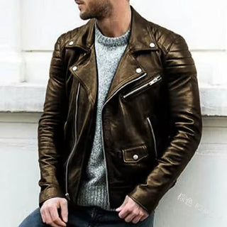 Rider Asymmetrical Zip Biker Jacket