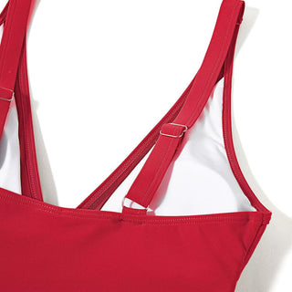 Elegant One-Piece Swimsuit with Flattering Fit