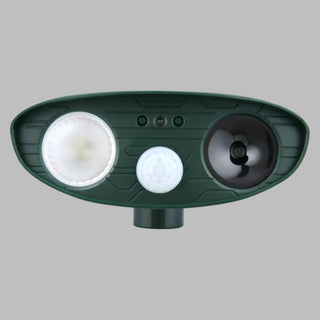 Outdoor Rabbit Deterrent – Solar Ultrasonic Pest Control Device