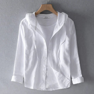 Women’s Breathable Linen Blouse