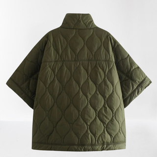 Versatile Women's Short-Sleeve Coat