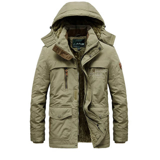 Stylish Winter Coat with Hood for Men