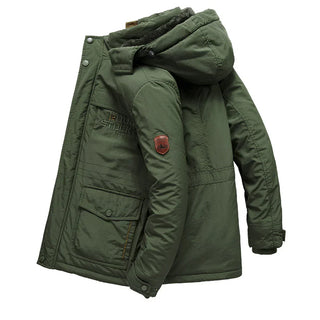 Stylish Winter Coat with Hood for Men