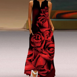 Women’s Sleeveless Dress – Elegant Form