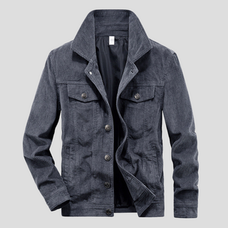 Men’s Corduroy Jacket – Thin Cut with Streamlined Style