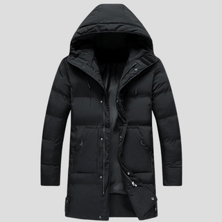 Men’s Parka Coat – Elegant Shield for Harsh Weather