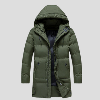 Men’s Parka Coat – Elegant Shield for Harsh Weather