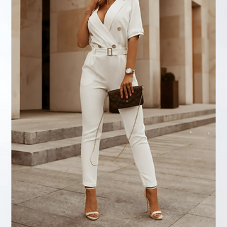 Elegant Jumpsuit with Belt
