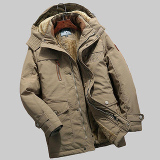 Men’s Quilted Hooded Jacket