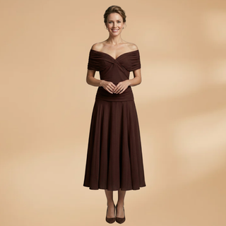 Elegant Evening Midi Dress