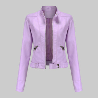 Women’s Leather Jacket – Elegant Outerwear Statement