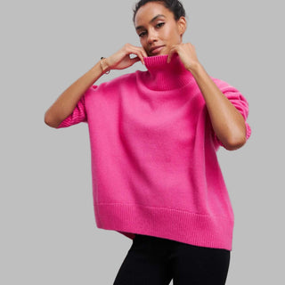 Oversized Turtleneck Jumper Womens