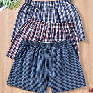 Set of 3 Men's Boxers made of Cotton