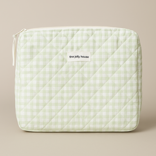 Plaid Quilted Cosmetic Organize