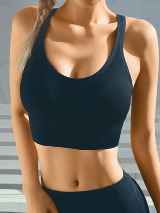 Wireless Sports Bra - Breathable & Shockproof Support