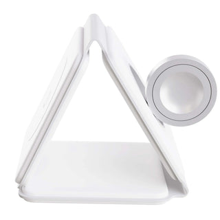 Compact 3-in-1 Wireless Charger – Foldable Design for Apple Products