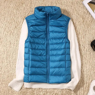 Wind-resistant Women's Bodywarmer with Zipper