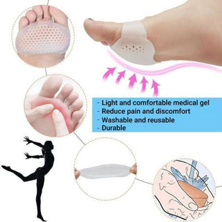 Breathable Gel Metatarsal Pads Set of 2